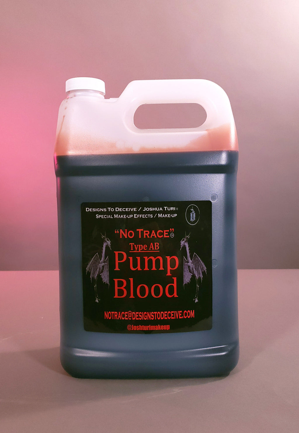 No-Trace Pump Blood